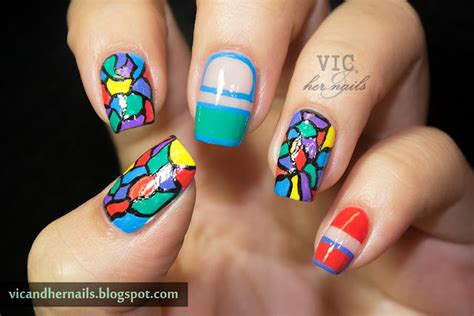 Vic And Her Nails Viccopycat Manicurator S Mosaic Nail Art