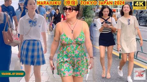 4k hdr japan travel 2024 Walk in Harajuku原宿Tokyo Japan Relaxing