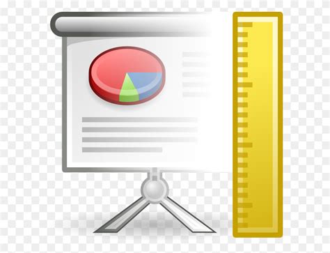 X Office Presentation Template Clip Art Spreadsheet Clipart