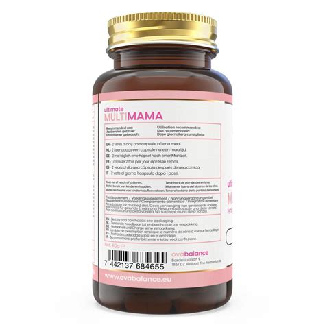 Ultimate Multi Mama | 60 capsules | Ovabalance.eu