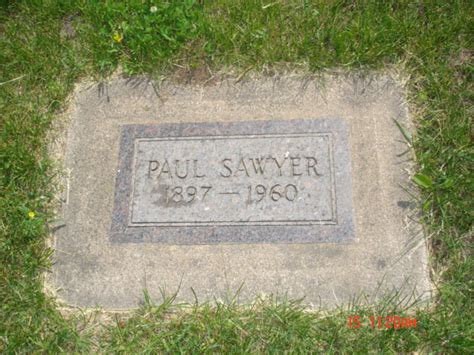 Paul Ozro Sawyer Find A Grave Memorial