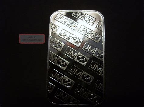 Jm Fine Silver 999 1 Ounce Troy Bar Not Great Stocking Stuffer