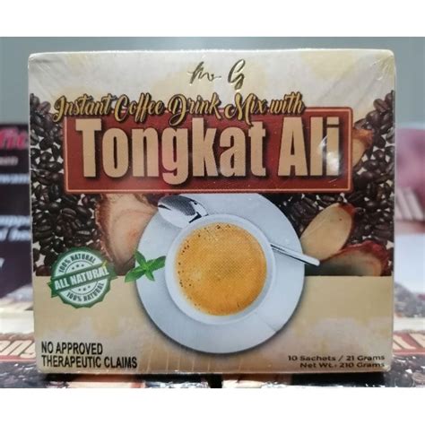 TONGKAT Ali Coffee Drink By Ms G Shopee Philippines