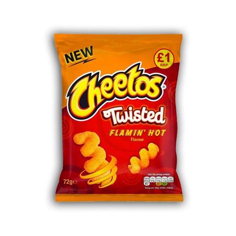 Cheetos Twisted Flamin Hot Pacco Da G