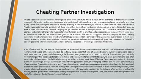 Ppt Infidelity Investigation Powerpoint Presentation Free Download