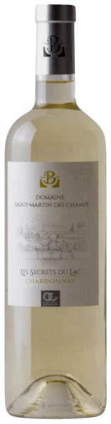 Ch Teau Saint Martin Des Champs Les Secrets Du Lac Chardonnay Vivino Us