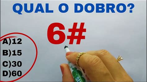 Qual É O Dobro De 6 - 🤯😱COMO CALCULAR O DOBRO DE 6# PRIMORIAL? #matemáticabásica - YouTube