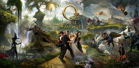 Oz The Great And Powerful Character Posters Feature Three Lovely Witches And A Handsome