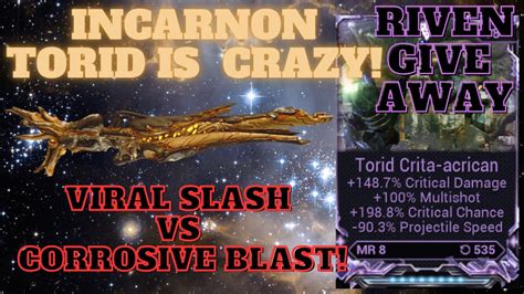 This Warframe Incarnon Torid Build With God Roll Riven Is Insane