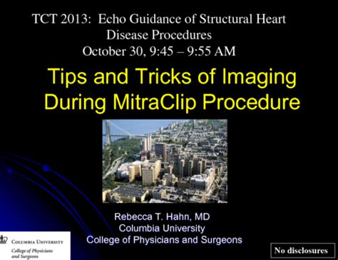 Tips and Tricks of Imaging During the MitraClip Procedure | tctmd.com