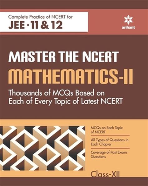 Master The Ncert For Jee Mathematics B L