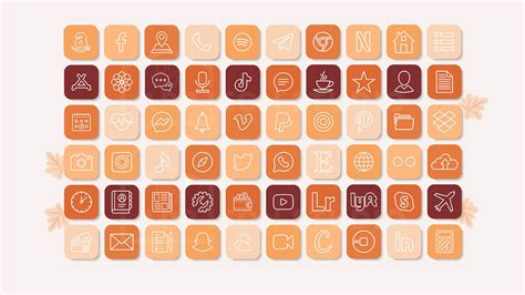 Aesthetic Fall App Icon Packs For Ios Gridfiti