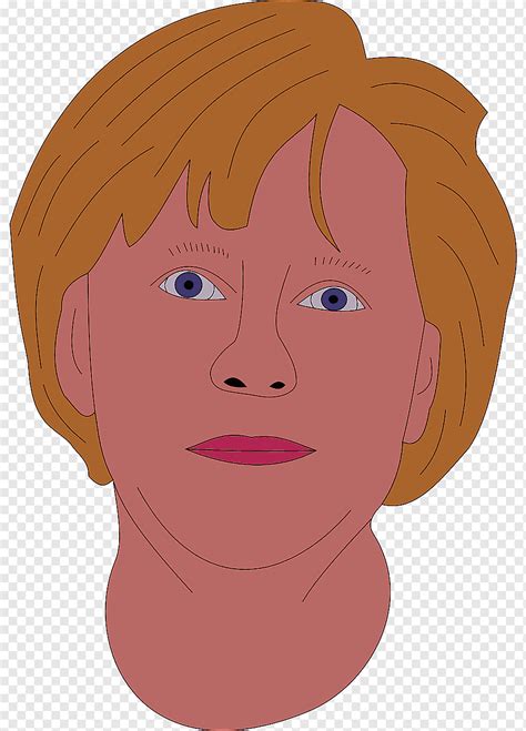 Angela Merkel Face Head Human People Politician Woman Png Pngwing