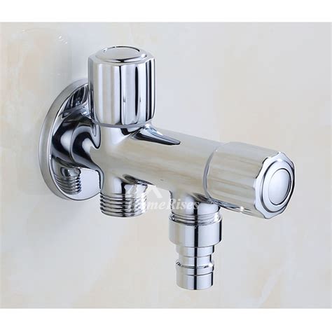 Designer Chrome Brushed Faucet Angle Valve Bathroom Kitchen Best