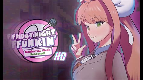 Friday Night Funkin Vs Monika HD FNF MODS YouTube