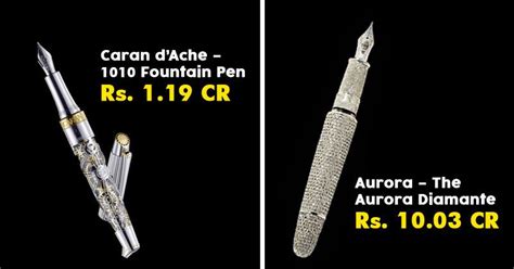 Top 10 Most Expensive Pen In The World, Choose Your Pen Wisely - RVCJ Media