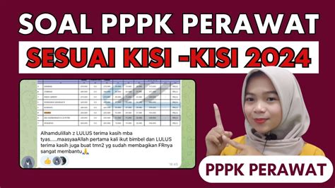 Part Bocoran Soal Pppk Perawat Kompetensi Teknis Hots Sesuai Fr