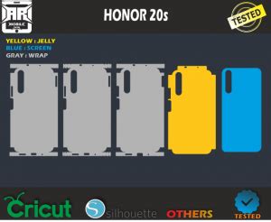 HONOR 20s Skin Template Vector ARMOBILESKIN