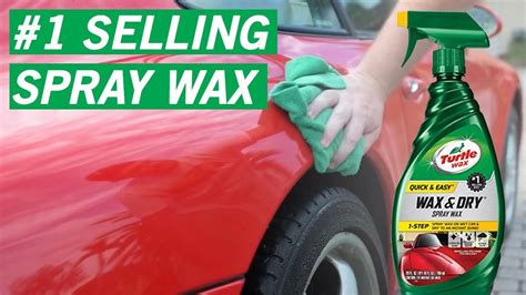 Waterless Wash Wax Tutorial Wax Dry Spray Wax Turtle Wax Youtube