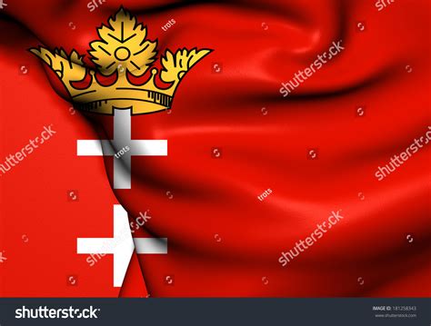 Free City Danzig Flag Close Stock Illustration 181258343 | Shutterstock