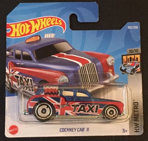 Hot Wheels Custom Cockney Cab II Plavi