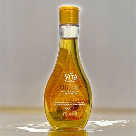 Óleo Capilar Abelha Vita Capili Oilhair Muriel 80ml 2unid