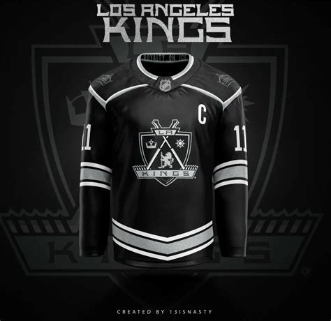 Three Los Angeles Kings jersey concepts #JerseyConcepts #LosAngelesKings | Los angeles kings ...