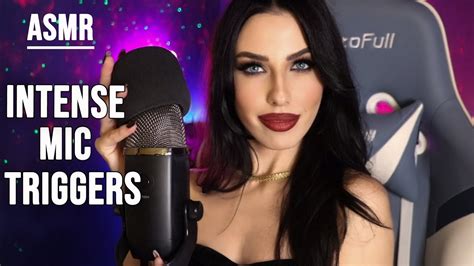 Asmr Intense Fast And Aggressive Mic Triggers Peaceandchaos Mic Pumping