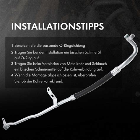 Ligne De Basse Pression Climatisation Pour BMW 5er F10 F11 F07 6er F12