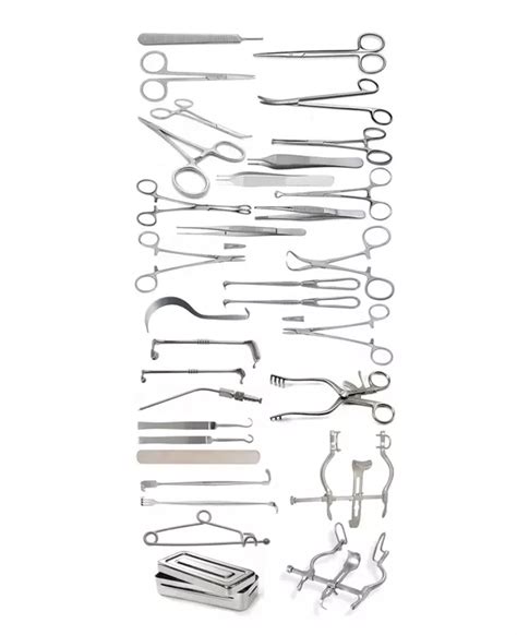 Basic Pediatric Surgery Set Of 38 Pieces Surgical Instruments Dynaintlshop