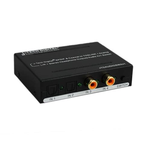 Buy J Tech Digital Optical Spdif Coaxial Digital To Rca L R Analog