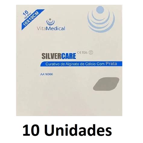 Unidades Curativo Alginato De C Lcio Silver Care X Menor Pre O