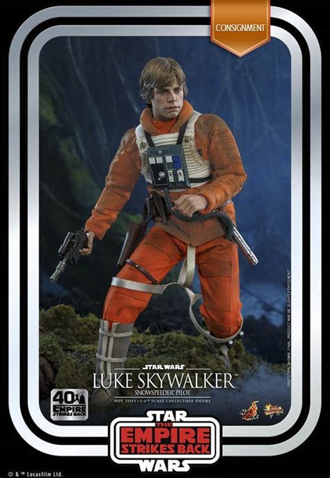 Luke Skywalker Snowspeeder Pilot Star Wars Empire Strikes Back 40th Anniversary Hot Toys