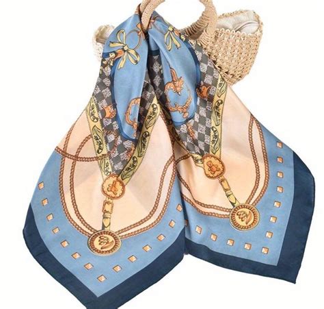 Edler Halstuch Foulard Neu Blau Nude Kaufen Auf Ricardo
