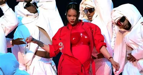 Rihanna Hints At Second Pregnancy During Exhilarating Super Bowl Show Belfast Live