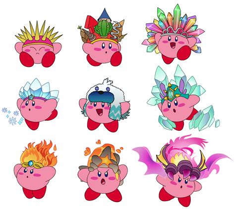 Kirby copy abilities by emlepe95 on DeviantArt