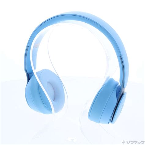 中古展示品 Beats Solo Pro More Matte Collection MRJ92FEA ライトブルー