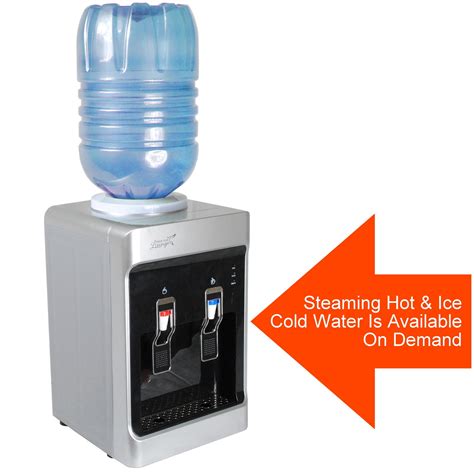 Buy New Age Living Gallon Desktop Cold Hot Water Dispenser Fits Standard Gallon Water