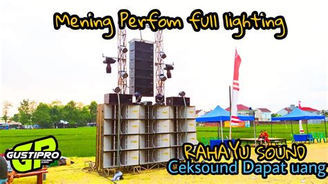 Super Mewah Full Lighting Perfom Rahayu Sound Feat Enggar Production