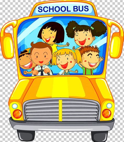 Driving Cartoons Clipart For Schools