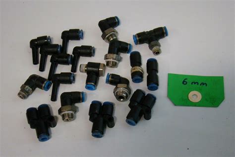 SMC 10mm 8mm 6mm Quick Connector Fitting Assortment EBay