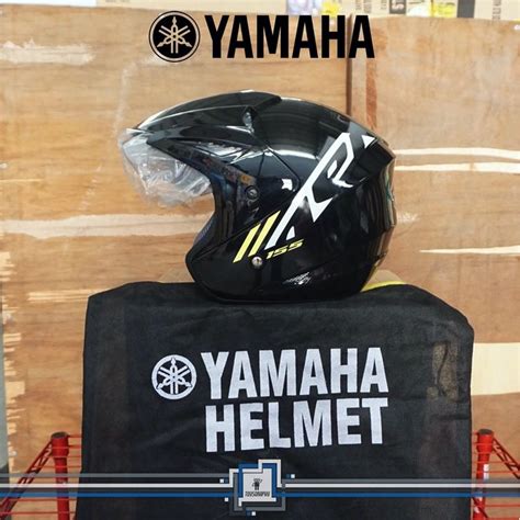 Jual Helm Yamaha Half Face Maxi Yamaha Nmax Kantong Shopee Indonesia