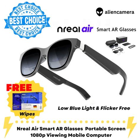 Nreal Air AR Glasses Xreal Smart Glasses Micro OLED Virtual Theater