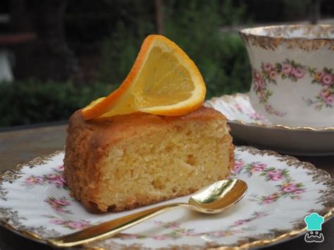 Torta Vegana De Naranja F Cil H Meda Y Esponjosa