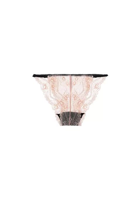 Buy ZITIQUE Lace Lingerie Set Bra And Panty Light Pink Online