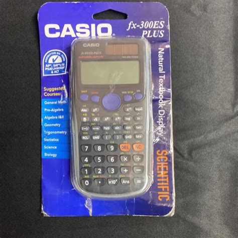 CASIO FX 300ES PLUS 2nd Edition Scientific Calculator Box Taped See