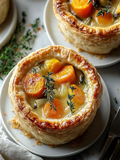 Savory Roasted Autumn Vegetable Pot Pies for Cozy Nights - Recipes by Elani
