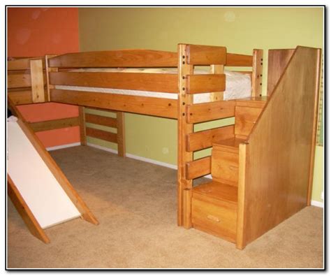 Twin Loft Bed With Slide - Beds : Home Design Ideas #K6DZq6Xnj24458