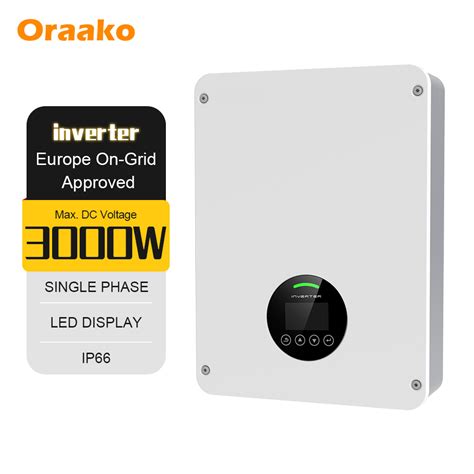 Oraako Inverter Hybrid On Off Grid Kw Kva Solar Inverters V L N