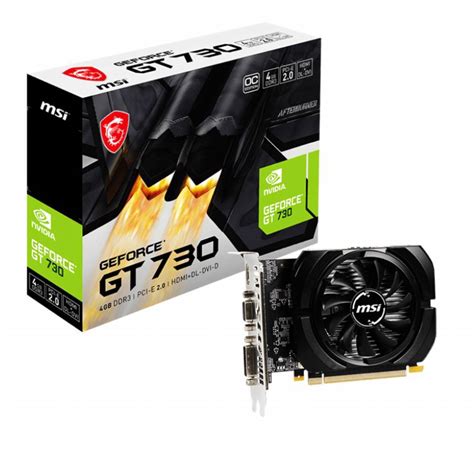 Msi Geforce Gt 730 N730k 4gd3oc 4gb Ddr3 64 Bit Ekran Karti Itopya